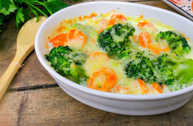 Recette Gratin gourmand aux petits légumes, melon